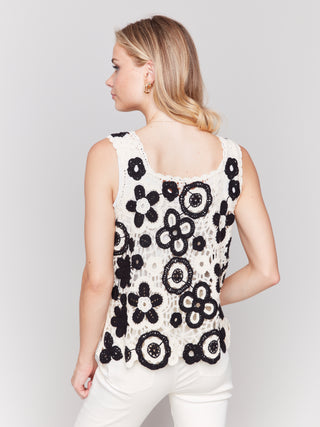 Flower Crochet Tank