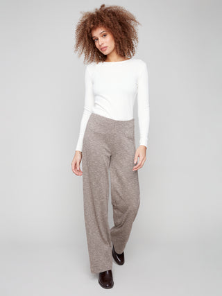 Herringbone Pull On Pants