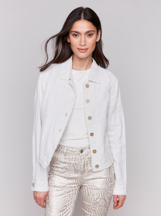 Linen Blend Jacket