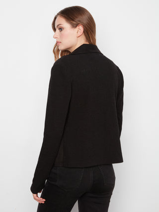Irene Faux Suede Moto Jacket