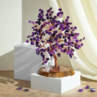 Feng Shui Tree of Life - Small - Oasis - Amethyst