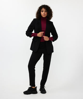 City Blazer Gathered Sleeves