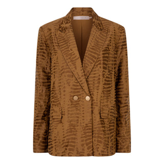 Zaferina Animal Jacquard Blazer