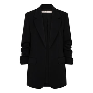 Alvaro Gathered 3/4 Sleeve Blazer