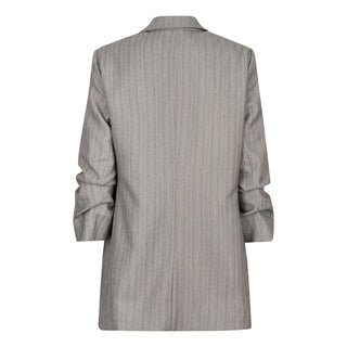 Alvaro Gathered 3/4 Sleeve Blazer