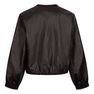 Yolanda PU Leather Jacket