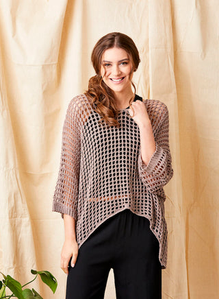 Fenella Open V-Neck Knit