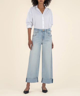 Gwen High Rise Wide Leg Jeans