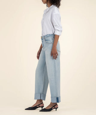 Gwen High Rise Wide Leg Jeans