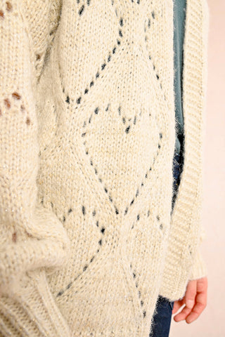 Hallie Heart Knit Cardigan