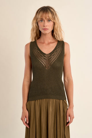 Marci Knit Sleeveless Top