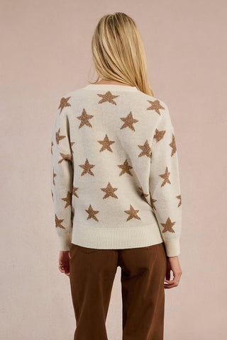 Bronze Stars Sweater