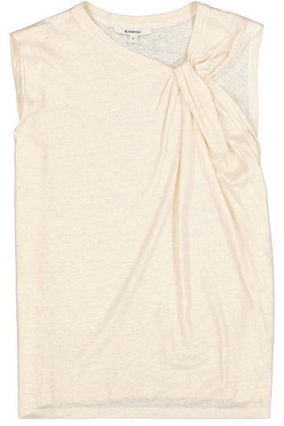 Edite Sleeveless Knot Top