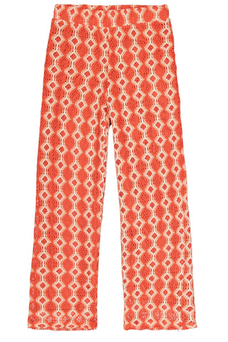 Lara Retro Crochet Pants