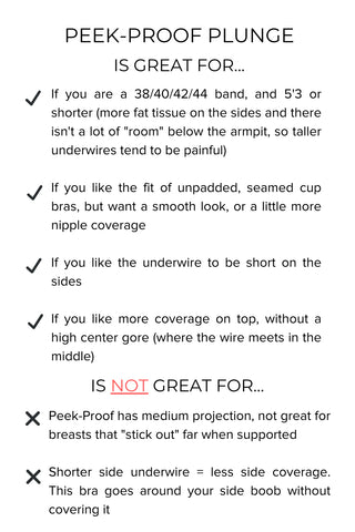 Peek-Proof Flexwire Contour Plunge
