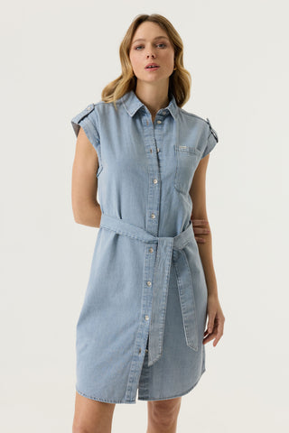 Leonie Denim Shirt Dress