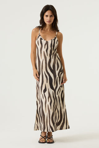 Joena Textured Maxi Dress