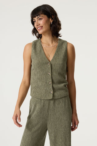 Alma Textured Lightweight Vest