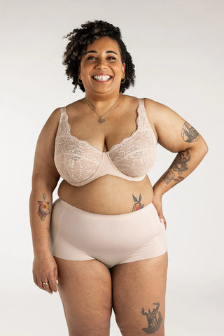Soft Contour No Rolling High Rise Brief