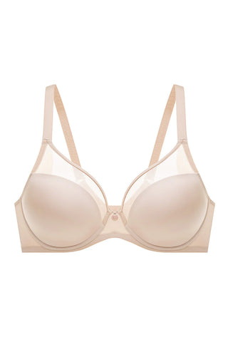 Mesh Contour Flexwire Plunge Bra