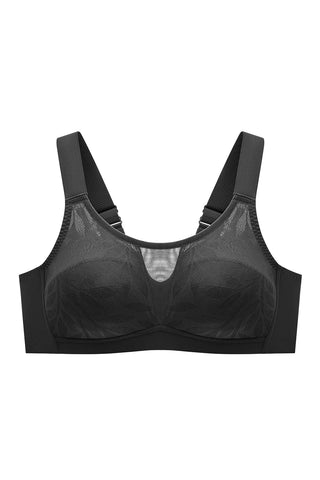 Ginger Wireless Smooth Lace Full Coverage Bra