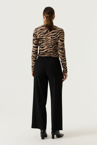 Zebby Long Sleeve Mesh Top