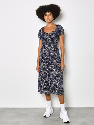 Milkmade Midi Spot Midaxi Dress