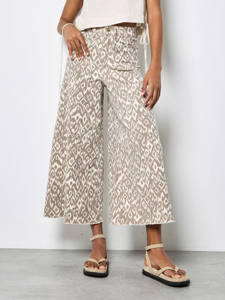 Drift Ikat Giana Wide Leg Denim