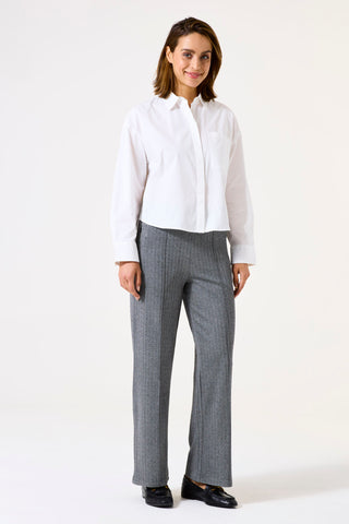 Herringbone Pull On Pants