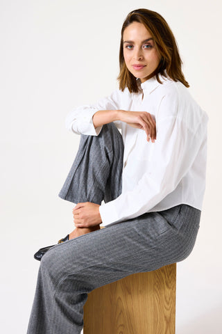 Herringbone Pull On Pants