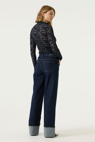 Saga Long Sleeve Lace Top