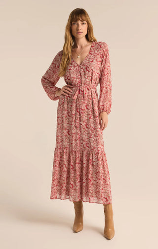 Della Floral Maxi Dress