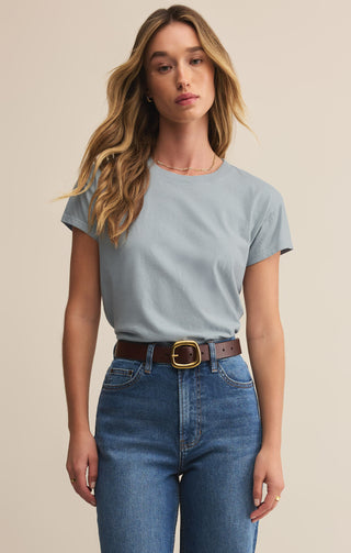 Modern Short Sleeve Slub Tee