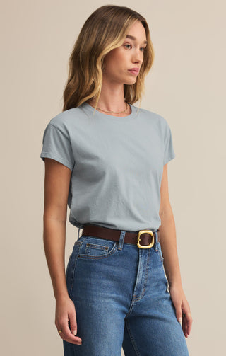Modern Short Sleeve Slub Tee