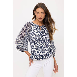 Victoria Sheer Bubble Sleeve