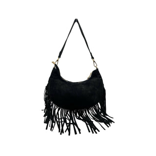 Lolo Suede Fringe Leather Bag