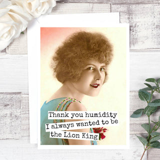 Thank You Humidity...