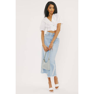 Light Wash Skirt
