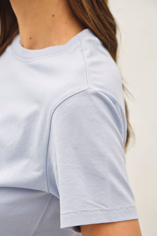 Cotton Jersey Crewneck T-Shirt