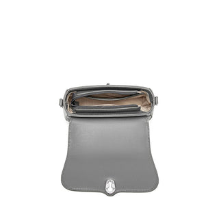 Athena - Recycled Vegan Saddle Bag - Grey