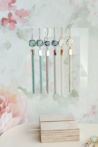 Chain Tassel Earrings