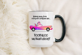 Riding Away From Everyone's Bullshit Mug