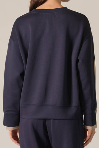 Butter Modal Color Layered Long Sleeve Top