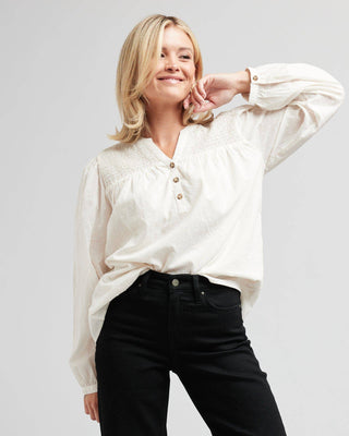Olson Smocked Top