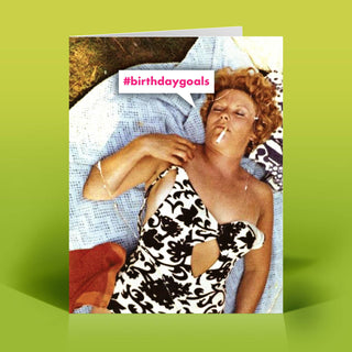 Birthday Goals Card