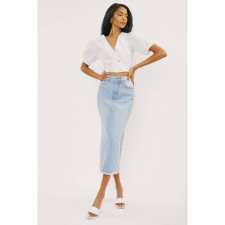 Light Wash Skirt