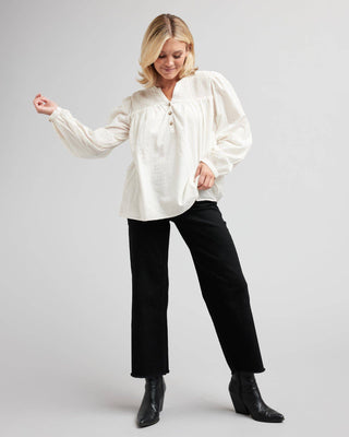 Olson Smocked Top