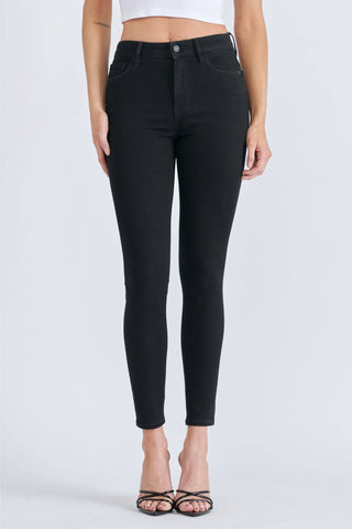 Taylor Jet Black Clean High Rise Skinny Jean