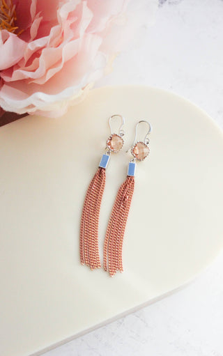 Chain Tassel Earrings
