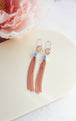 7. Peach/Silver/Brick Chain